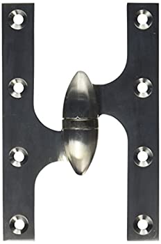 【中古】【輸入品・未使用】Deltana ok6040b-l 6?" x 4?"ソリッド真鍮Left HandオリーブKnuckleヒンジwithボールBe、 OK6040B15-L 1