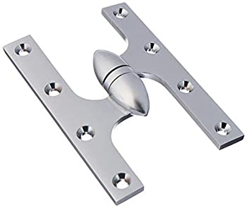 【中古】【輸入品・未使用】Deltana ok6040b-l 6?" x 4?"ソリッド真鍮Left HandオリーブKnuckleヒンジwithボールBe、 OK6040B26D-L 1