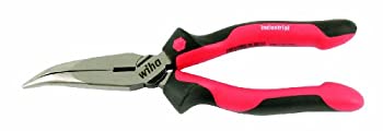 šۡ͢ʡ̤ѡWiha 30915 6.3 Inches Ergo Soft Grip Industrial 40 Degree Bent Long Nose Pliers by Wiha