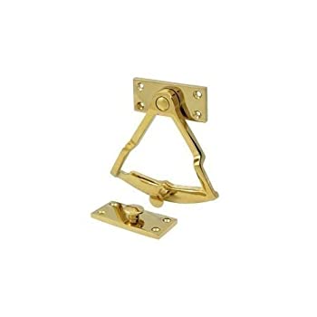 【中古】【輸入品・未使用】オランダドアQuadrant仕上げ: PVD Polished Brass