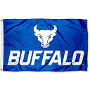 【中古】【輸入品・未使用】College Flags and Banners Co. バッファローブルズ ロゴフラッグ