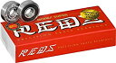 【中古】【輸入品・未使用】Bones Bearings REDS Super (8mm 16 Packs 2 Sets) by Bones Bearings