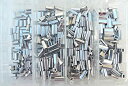 【中古】【輸入品・未使用】Mini Aluminium Oval Crimp Kit 100pcs each .81.01.1 & 1.3mm 23lb-70kg(4)