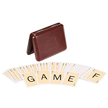 【中古】【輸入品 未使用】Pavilion Scrabble Slam Game with Sculpted Wood Case