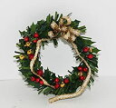 【中古】【輸入品・未使用未開封】ドールハウスミニチュアArtisan Holiday Wreath