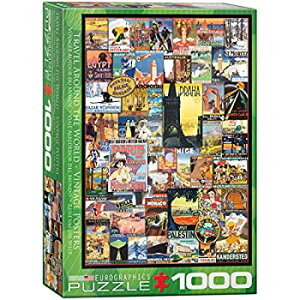 【中古】【輸入品・未使用】ジグソーパズル 1000ピース ユーログラフィックス 世界中を旅する 6000-0755