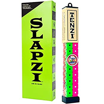 【中古】【輸入品・未使用】Tenziサイコロパーティーゲームとslapzi Picture Game???すべての年齢の楽しい、高速Frenzy???( Colors May Vary )