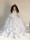 【中古】【輸入品・未使用】Jmisa 24?"傘磁器人形マルメロAnosホワイト