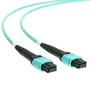 【中古】【輸入品・未使用】CableWholesale プレナム 光ファイバーケーブル MTP/MTP (MPO) マルチモード OM3 デュプレックス 12 ...