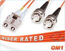 【中古】【輸入品・未使用】FiberCablesDirect - 70M OM1 LC ST ファイバーパッチケーブル | 1GB デュプレックス 62.5/1...