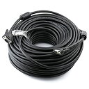 【中古】【輸入品・未使用】DTECH 高耐久性 150フィート長 VGAケーブル オス-オス コンピューターモニターコード 1080p 高解像度 - 46m ブ...