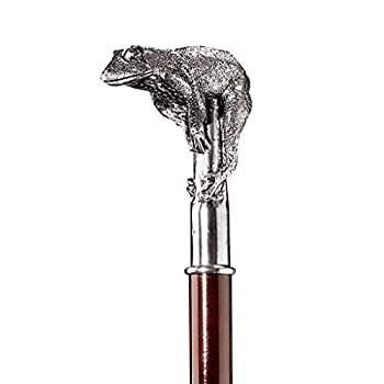 【中古】【輸入品・未使用】デザイントスカーノPerching Frogピューターウォーキングスティック 【中古】【輸入品・未使用】デザイントスカーノPerching Frogピューターウォーキングスティック