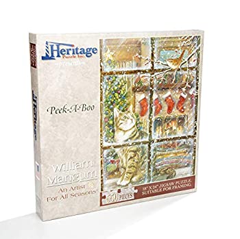 【中古】【輸入品・未使用】Heritage パズル ピーク・ア・ブー - 窓の子猫 - 550ピース 【中古】【輸入品・未使用】Heritage パズル ピーク・ア・ブー - 窓の子猫 - 550ピース