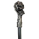 楽天アトリエ絵利奈【中古】【輸入品・未使用】Design Toscano QS23018 The Dragonsthorne Collection Death's Grip Skull and Claw ゴシック ウォーキングスティック スワガーケイン 39インチ