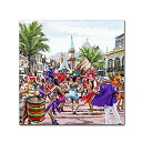 【中古】【輸入品・未使用】商標FineアートRio by The Macneil Studio、18?x 18インチ