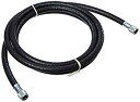 【中古】【輸入品・未使用】Yellow Jacket 19510 Ammonia Charging Hose 3/8 Straight Flare Both E...