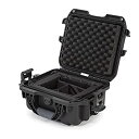 【中古】【輸入品・未使用】Nanuk 905 防水ハードケース パッド入り仕切り付き ブラック
