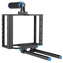 【中古】【輸入品・未使用】Opteka cxs-500?x-cage Pro with Handgripとレールシステム、すべてのDSLRカメラ用(2)