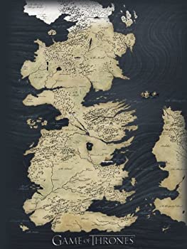 【中古】【輸入品・未使用】Game of Thrones 60 x 80 cm Map Canvas 【中古】【輸入品・未使用】Game of Thrones 60 x 80 cm Map Canvas