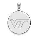 【中古】【輸入品・未使用】Virginia Tech Extra Large ( 1インチ)ディスクペンダント( Sterling Sliver )