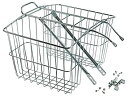 【中古】【輸入品・未使用】Wald Twin Rear Carrier Basket 535GB Zinc Plated medium by Wald