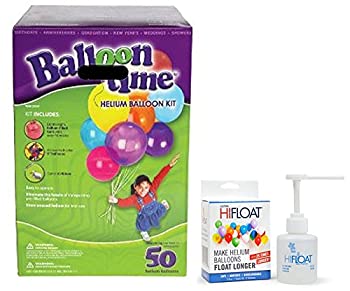 【中古】【輸入品 未使用】Balloon Time Disposable Helium KitTank 0.4cbm - Plus an Ultra Hi-Float - Party Balloons will Float for Several Days