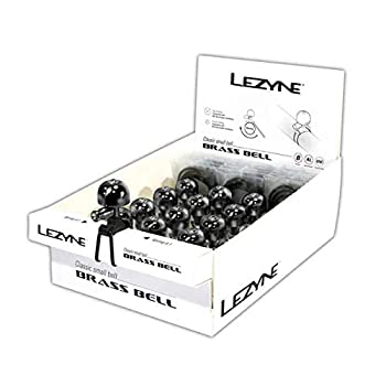 【中古】【輸入品・未使用】Lezyne クラシック真鍮自転車ベル - S - バルクボックス 16個 (ブラック/ブ..