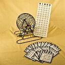 【中古】【輸入品・未使用】Bingo Game Set with Rubberized Cage