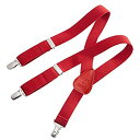 yÁzyAiEgpzClips N Grips CNg-Red-30 Toddler Kid Adjustable Elastic Suspenders Solid Red, 30 Inch - 6 Years to 5 Ft