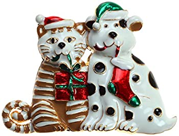 【中古】【輸入品・未使用】Lova Jewelry クリスマスドッグピン
