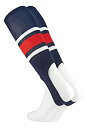 【中古】【輸入品・未使用】MadSportsStuff 野球スターラップ TCK パターンE 3ストライプ M ブルー