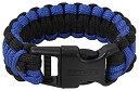 【中古】【輸入品・未使用】(20cm Royal Blue & Black) - Rothco Deluxe Paracord Bracelet|詳細画像