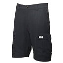 【中古】【輸入品・未使用】Helly Hansen Hh Qdカーゴショートオム、グリ(エボニー) - 33