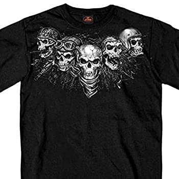 【中古】【輸入品・未使用】Hot Leathers GMS1423 メンズ 'Five Skull' 半袖 ブラック Tシャツ L ブラック GMS1423-34363 【中古】【輸入品・未使用】Hot Leathers GMS1423 メンズ 'Five Skull' 半袖 ブラック Tシャツ L ブラック GMS1423-34363