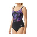 【中古】【輸入品・未使用】TYR Primrose スクープネック コントロールフィット 水着 8 パープル
