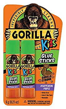 楽天アトリエ絵利奈【中古】【輸入品・未使用】Gorilla Kids（ゴリラキッズ） 消える紫色のスティックのり