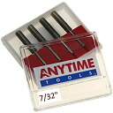 【中古】【輸入品 未使用】Anytime Tools 7/32 Diamond Chainsaw Sharpener Burr 1/8 Shank 4 Pack