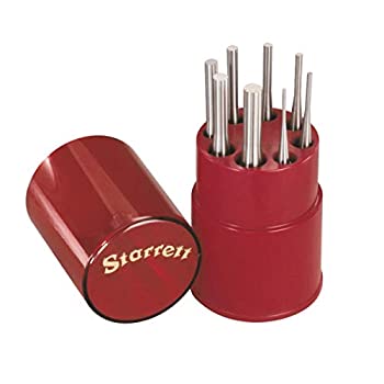 【中古】【輸入品・未使用】Starrett S565WB Drive Pin Punch 8-Piece Set 1/16-5/16 Pin Diameters 4 ..