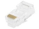 【中古】【輸入品・未使用】Monoprice RJ-45モジュラープラグ RJ45 - 100パック 撚線ケーブル用