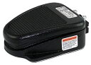 Linemaster 632-DA Clipper Foot Switch Electrical Single Pedal Maintained SPDT Single Stage No Guard Black by Linemaster