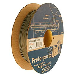 【中古】【輸入品・未使用】Proto-Pasta プロトパスタSSP11705研磨可能ステンレススプール、PLA 1.75ミリメートル、500グラム、灰色