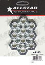【中古】【輸入品・未使用】Allstar Performance ALL44103 12mm x 1.25 ラグナット 10個パック(4)
