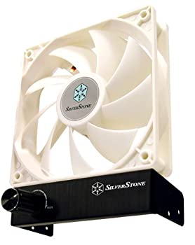 【中古】【輸入品・未使用】SilverStone Technology FM120mm x 120mm x 25mm ファン 高110CFMエアフローとブラックアルミニウム手動コントローラ付き