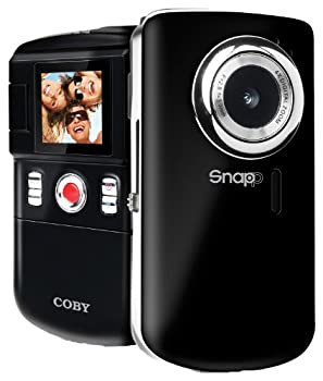 【中古】【輸入品・未使用】Coby 1.44-Inch TFT LCD SNAPP Mini Camcorder/Camera CAM3001 (Black) by Coby