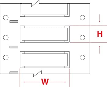 yÁzyAiEgpzBrady PS-094-2-WT-SC PermaSleeve Wire Marking Sleeves - 1 Core 0.182 Height 2.00 Width Polyolefin (B-342) White (Roll of 1000) by Brady