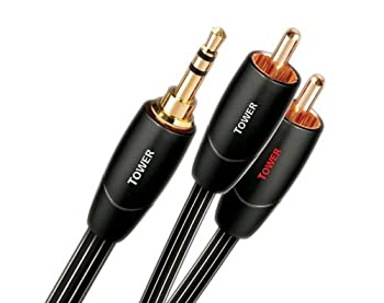 【中古】【輸入品・未使用】Audioquest Tower Mini - RCA 1.5M