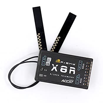 【中古】【輸入品 未使用】FrSky X8R 2.4G 16CH SBUS Smart Port Telemetry Receiver by FrSky