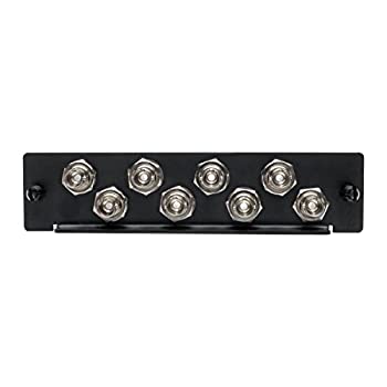 【中古】【輸入品 未使用】Tripp Lite Toolless Pass-Through Fiber Patch Panel MMF/SMF 8 ST Connectors - Patch panel - ST X 8 - black