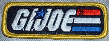 【中古】【輸入品・未使用】G.I.JOE Logo & Name Dress Uniform Embroidered PATCH by Main Street 24/7