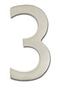 【中古】【輸入品・未使用】Architectural Mailboxes 3585SN-3 Solid Cast Brass 5 in. Satin Nicke...
